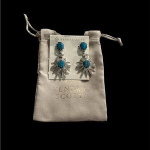Kendra Scott Turquoise Statement Earrings